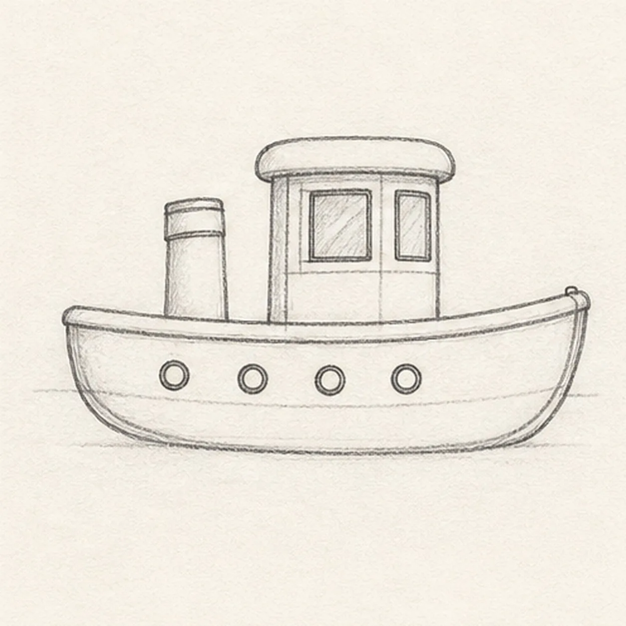 Add the windows stage for how to draw a little tugboat