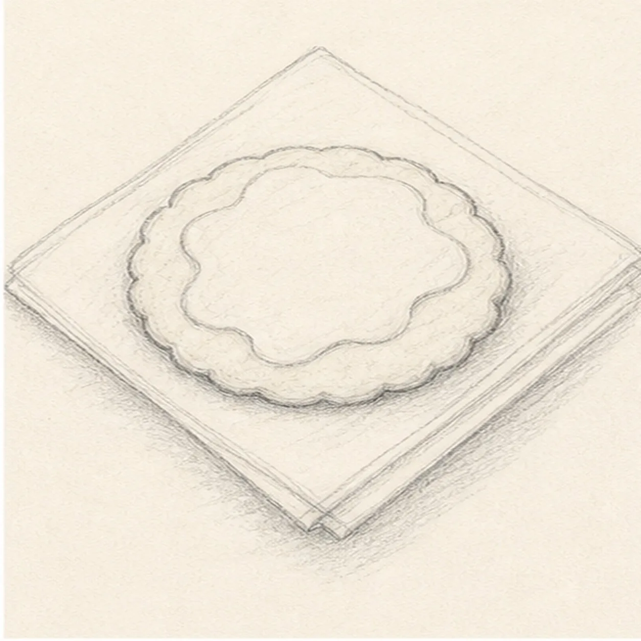 Add the icing shape stage for how to draw a sugar cookie