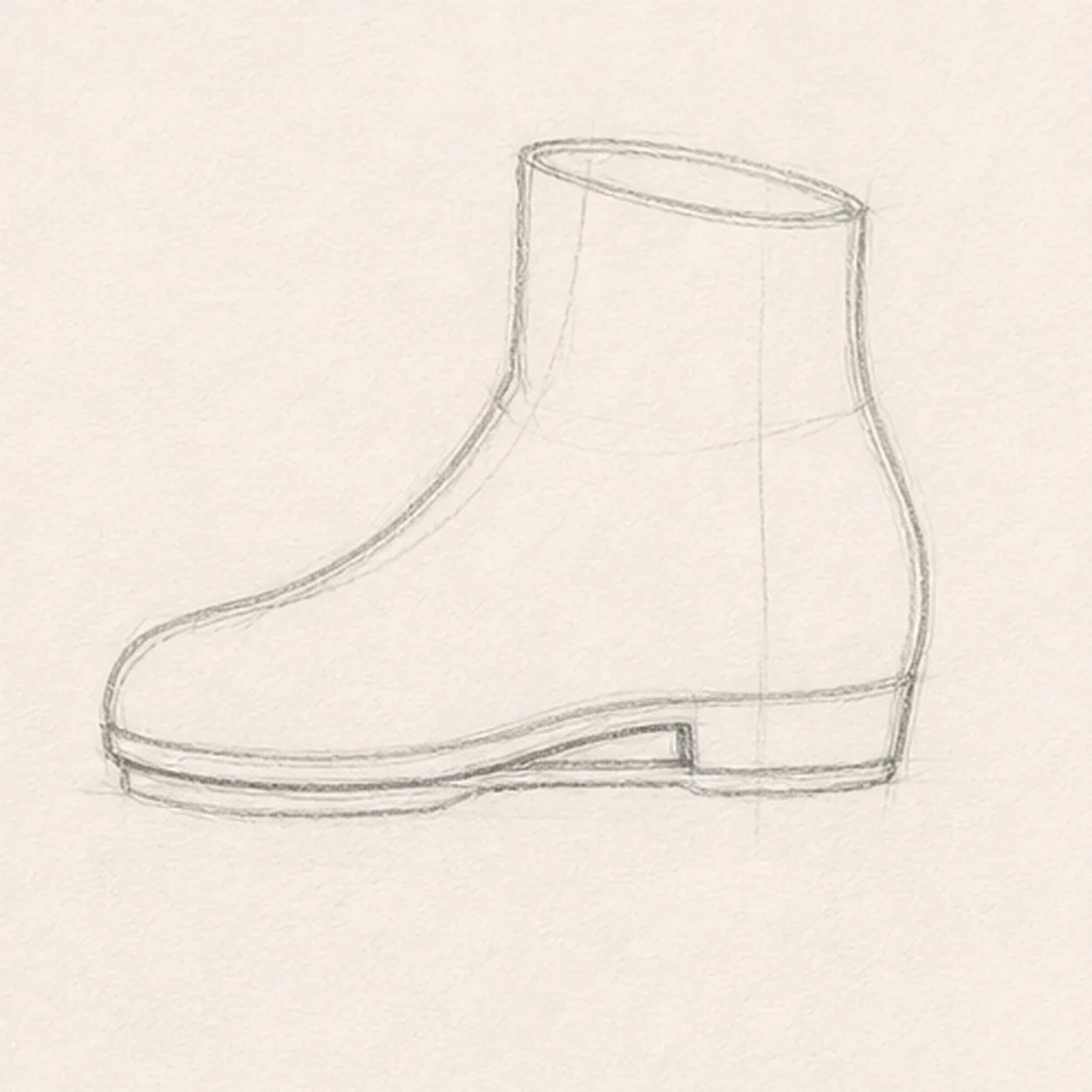 Add the sole plate stage for how to draw a roller skate