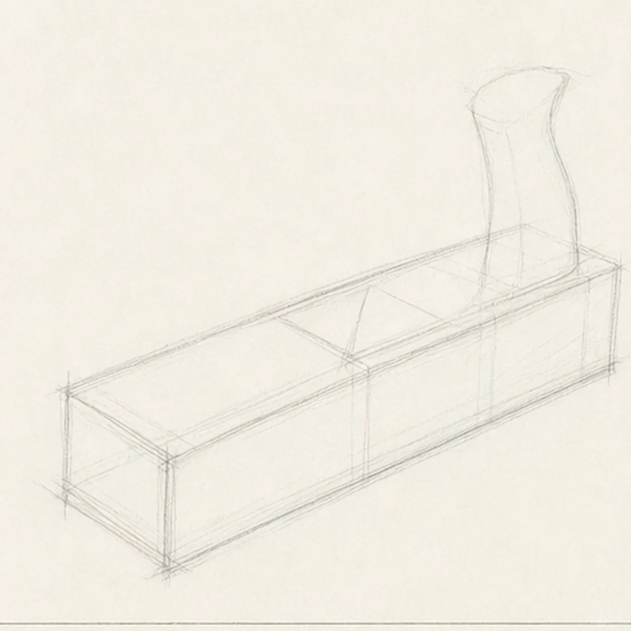 Block the body and tote gesture stage for how to draw a hand plane and shaving